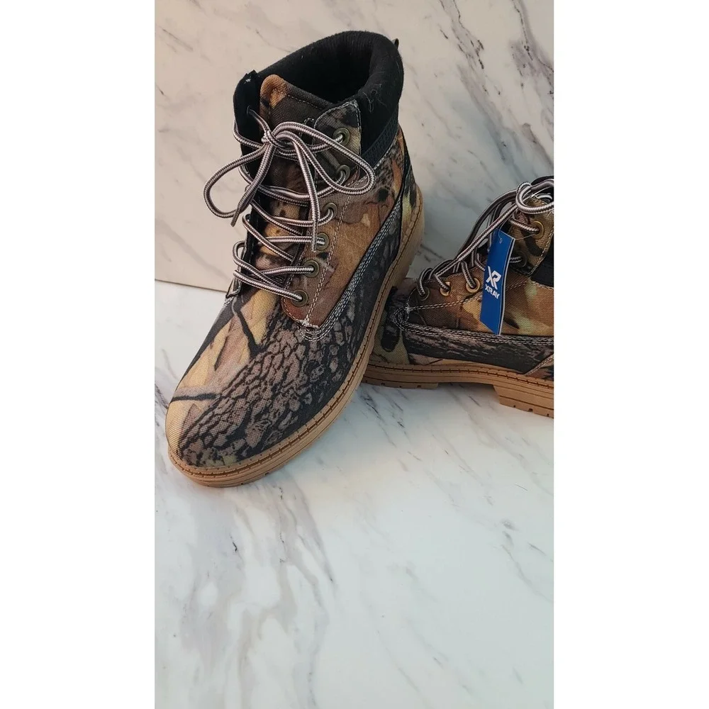 XRAY Boots Men's @s19  Camo Casual/Fashion Style - SZ 10.5